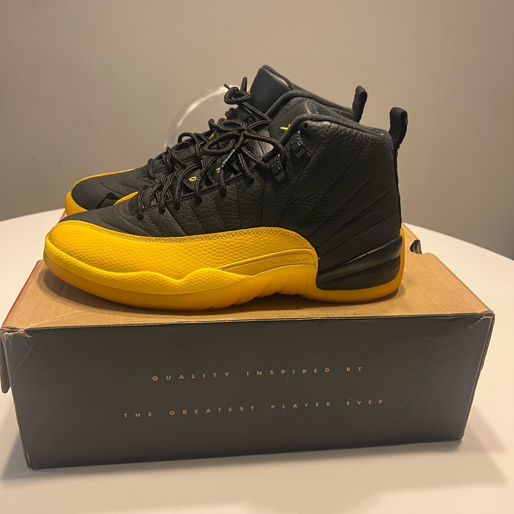 Jordan 12 University Gold
